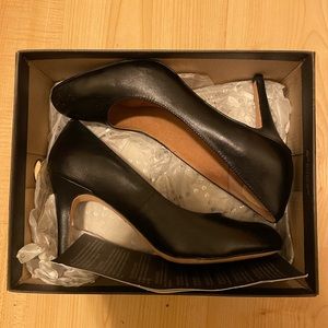 Leather heels